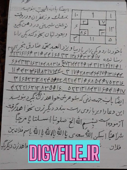کتاب کلیات شاقان هندی