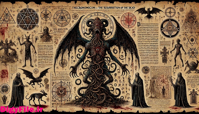 دانلود مجموعه 7 عددی کتاب رستاخيز مردگان نکرونوميکون