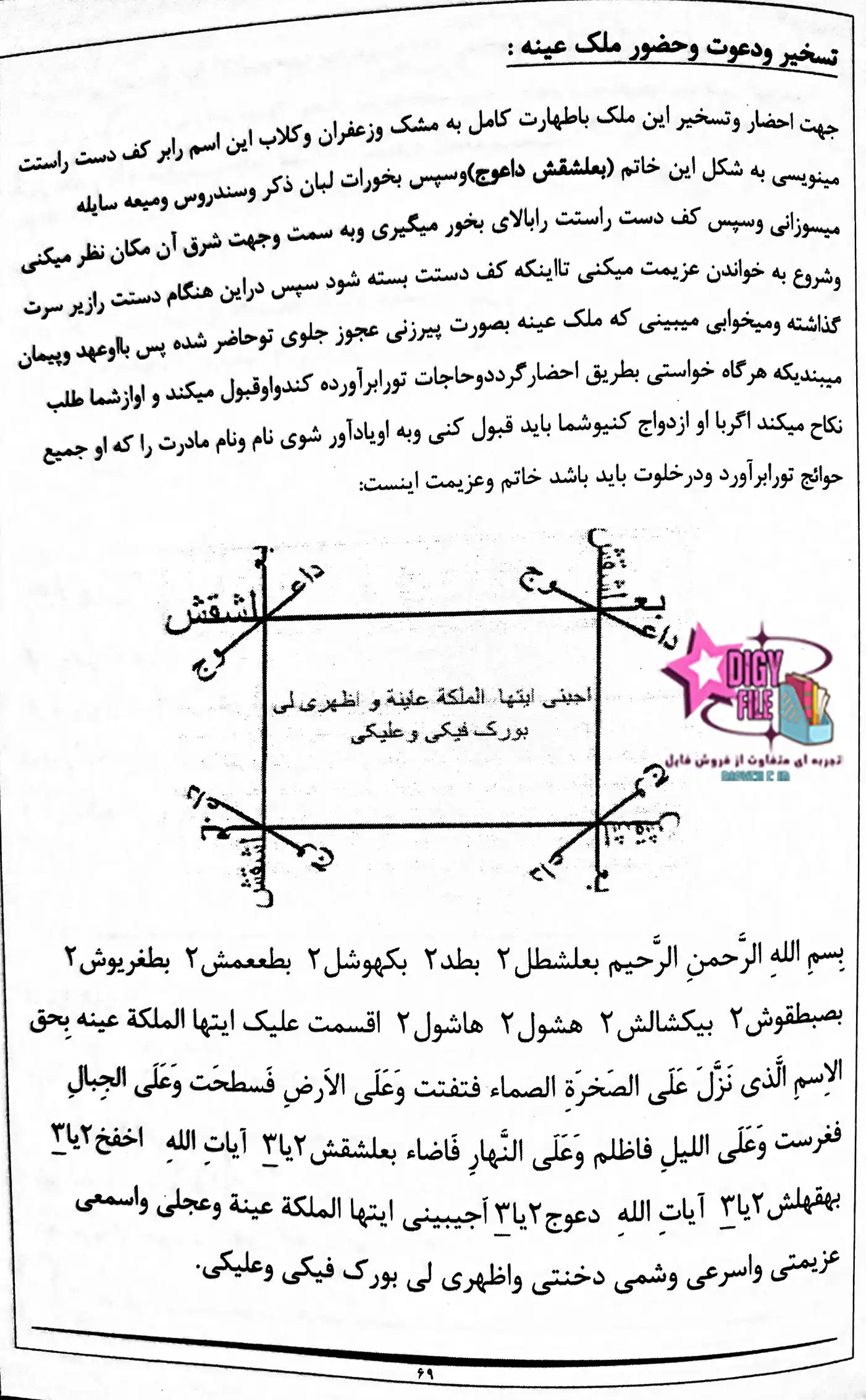 دانلود کتاب کنزالتسخیرات فارسی | اثر سید امید حسینی و سید جواد حسینی | نسخه PDF